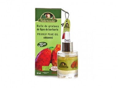 OLEJ Z OPUNCJI FIGOWEJ, BUTELKA SZKLANA, PIPETA (SAHARACACTUS), 30 ML